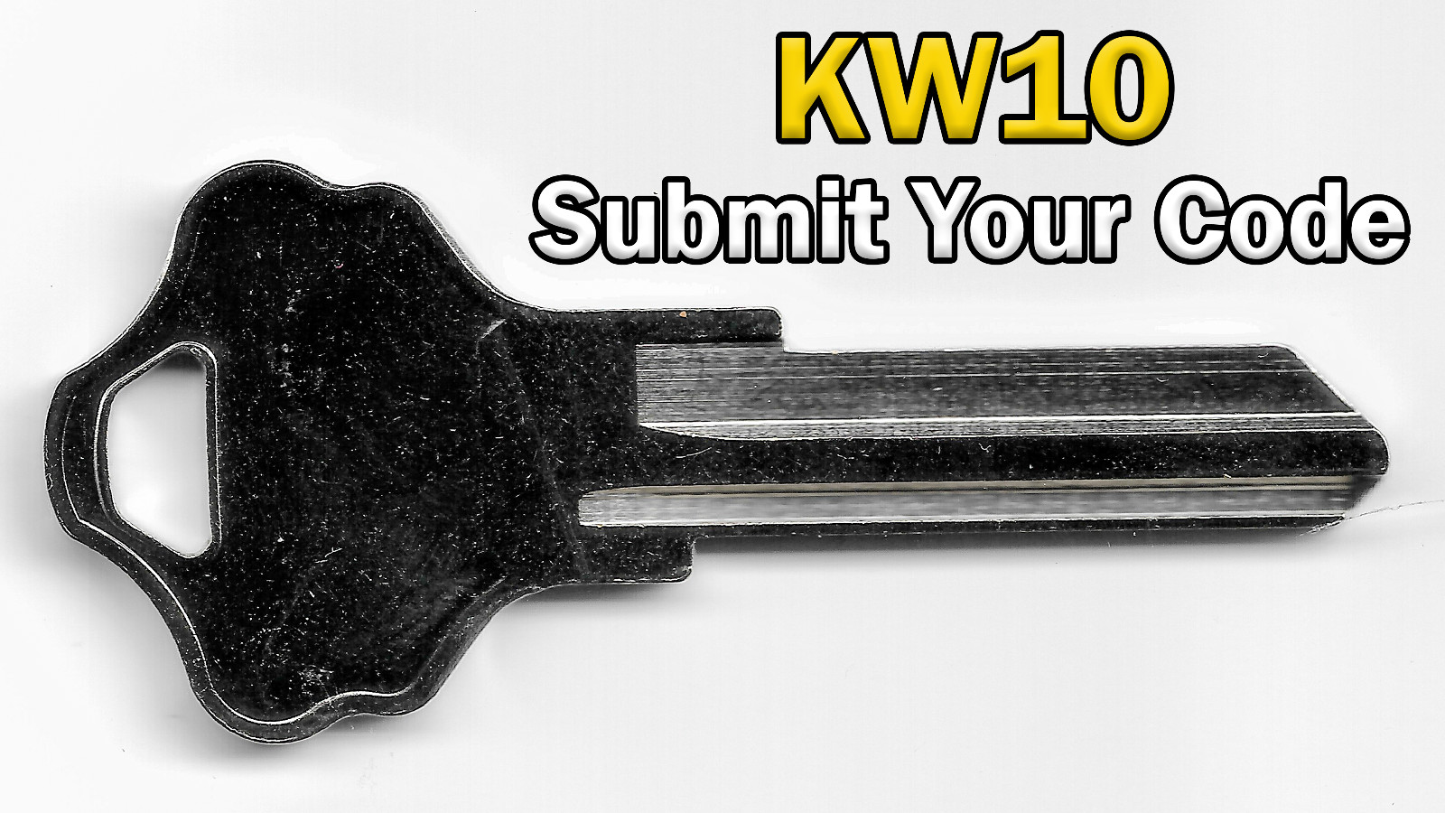 Kwikset TITAN (KW10) 6 Pin Code Cut Key | Send Your Bitting Code, We Cut It!