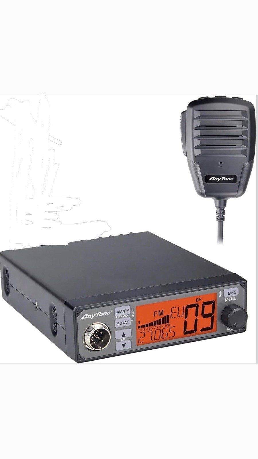 AnyTone AT-500M II  10 Meter  Radio VOX,RB,NB,Scan, Dual-watch,Talkback NEW