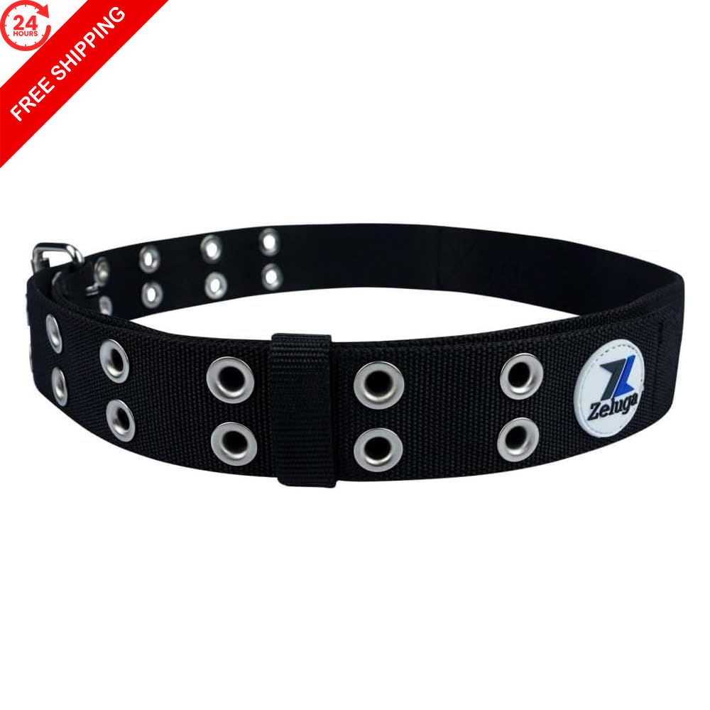 Zeluga 20-263 Small to Large Slimmer Profile Python Heavy Non-Padded, Black