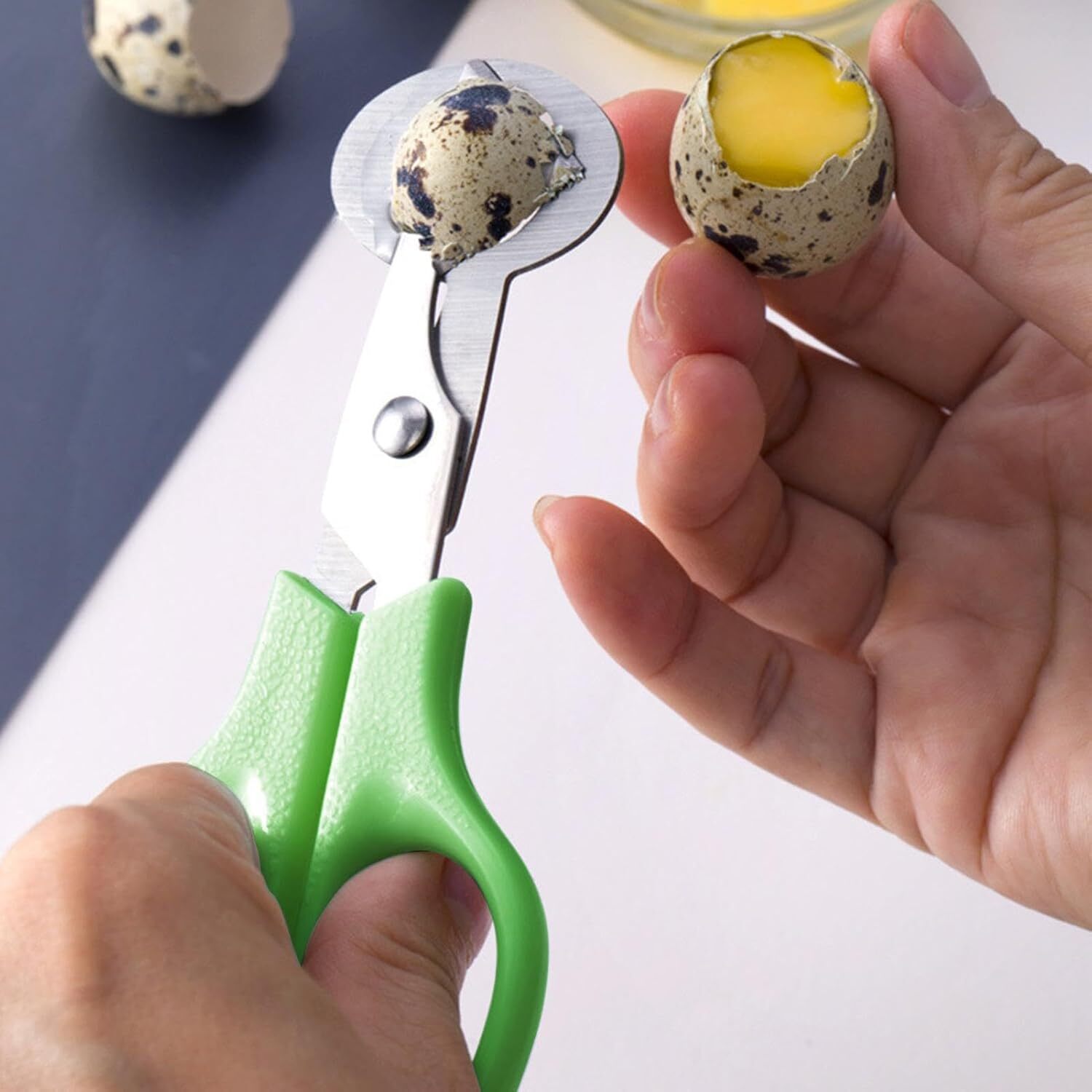 Quail Roast egg scissors eggshell scissors eggshell opening divider scissors Lot