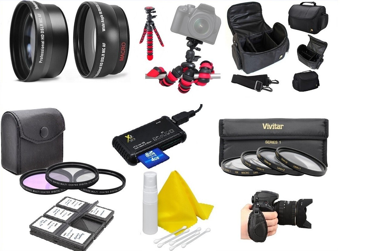 Pro Hi Def Super Deluxe Accessory Pack Bundle For Sony Alpha a7 III a7r III