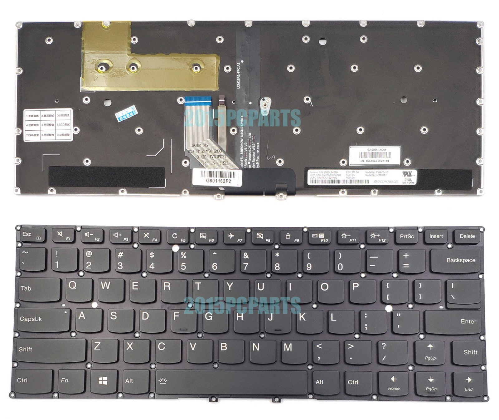 New for Lenovo Yoga 910-13ikb Yoga 5 pro Keyboard US Backlit