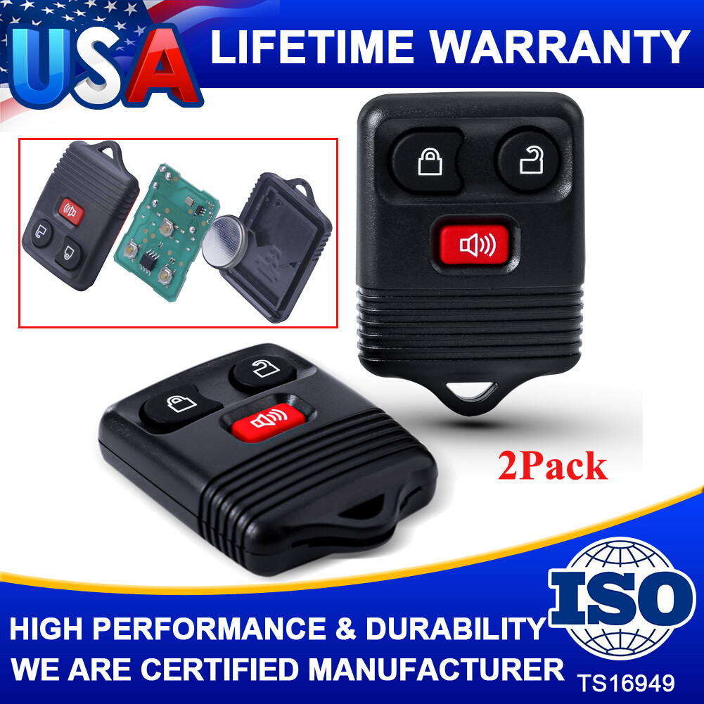 2 For 1998-2005 Ford F150 F250 F350 Keyless Remote Key Fob CWTWB1U212 CWTWB1U345