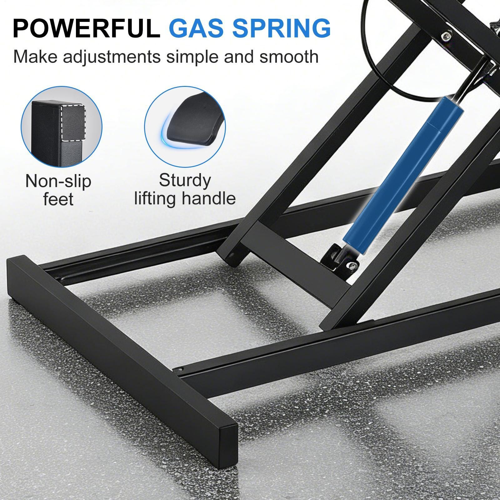 37 Inch Home Office Desk Converter Height Adjustable Computer Desk Riser