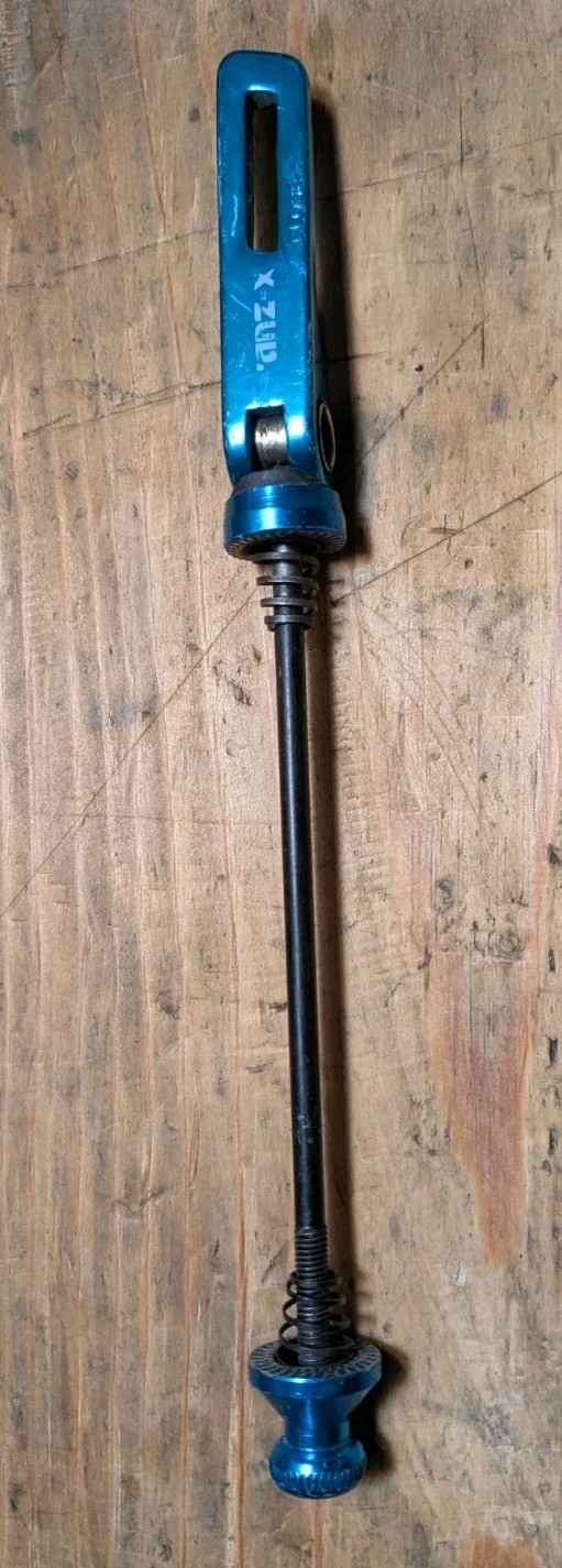 Tranz-X Quick Release Skewer Blue Front