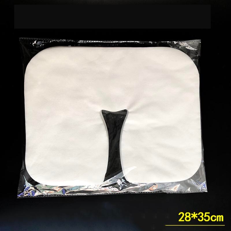 Disposable Non-Woven Headrest Pillow Paper Beauty Spa Bed Table Cover Massage US