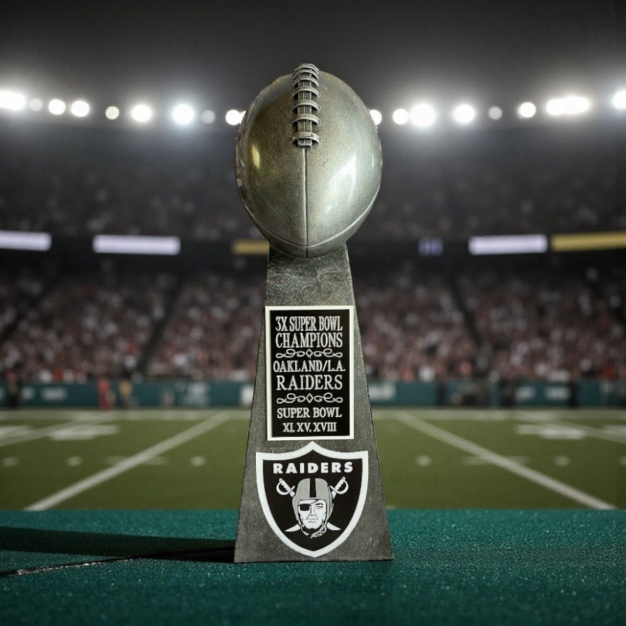 Oakland Football Championship Trophy