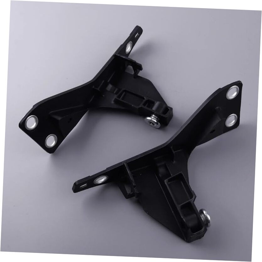 1 Pair Left & Right Car Front Bumper Headlight Bracket Mount Fit for Audi A4