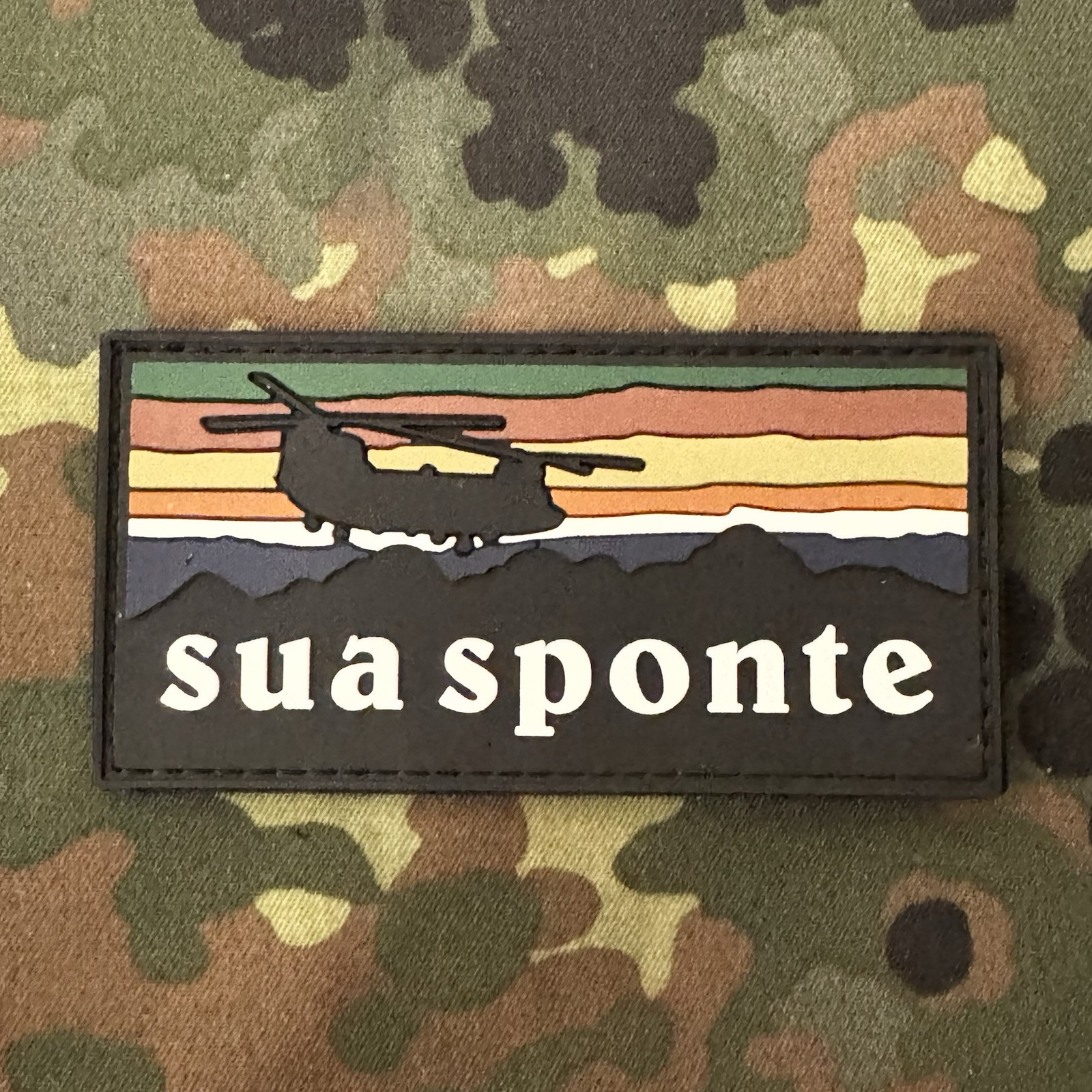 FORWARD OBSERVATIONS GROUP SUA SPONTE 75th RANGERS PVC Morale Patch LUMINOUS