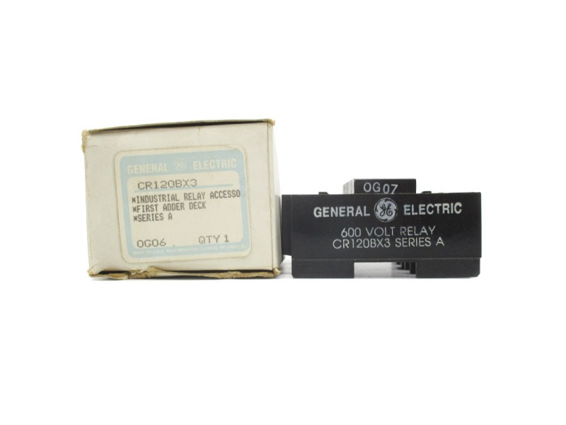 GENERAL ELECTRIC CR120BX3 SER. A 600V NSMP