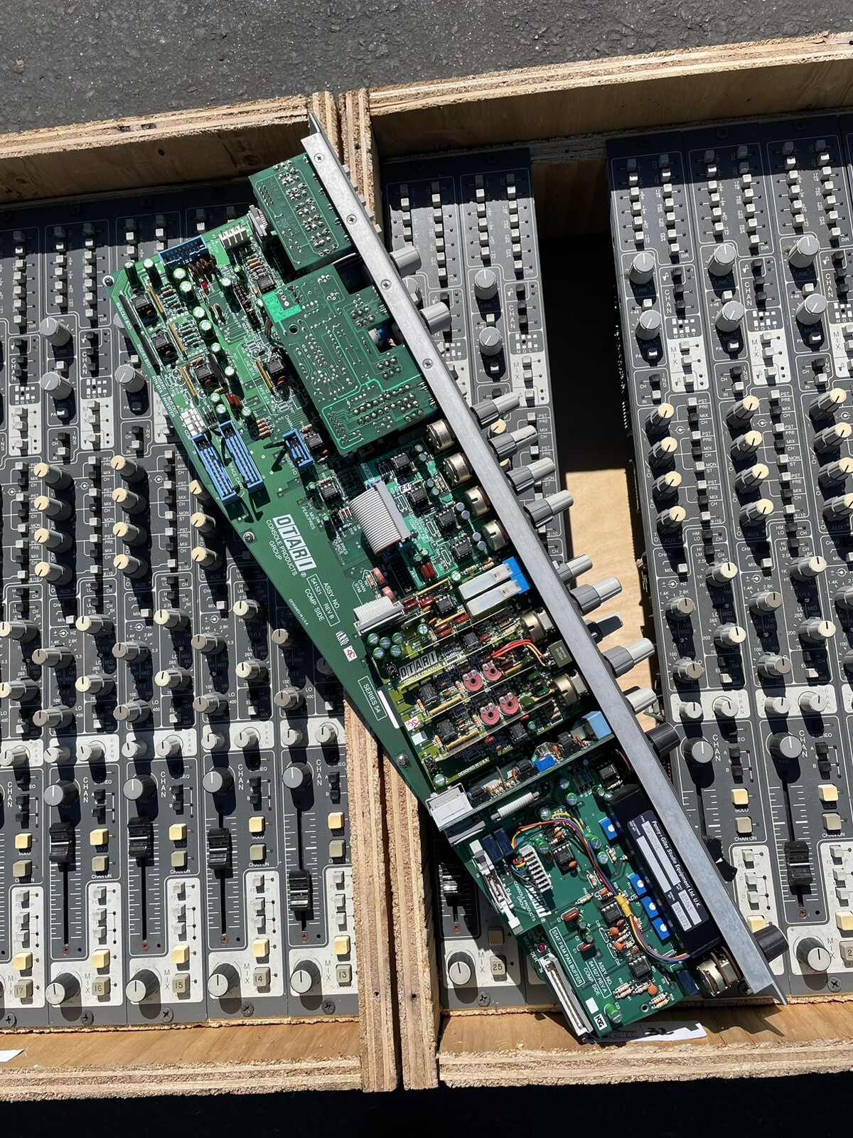 Otari Series 54 – Control Room Module Stereo - 36 Channels for console mixer