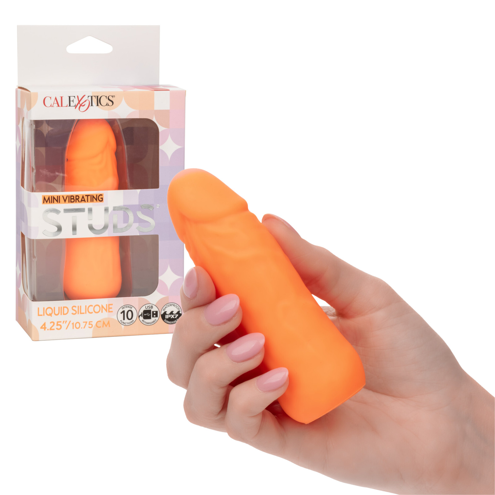 Silicone Mini Vibrating Dildo Petite Vibrator Discreet Stimulator Rechargeable