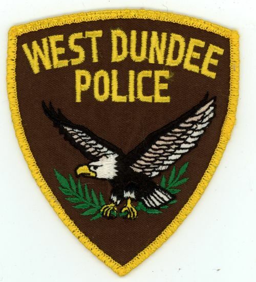 ILLINOIS IL WEST DUNDEE POLICE NICE PATCH SHERIFF  1 OF 2