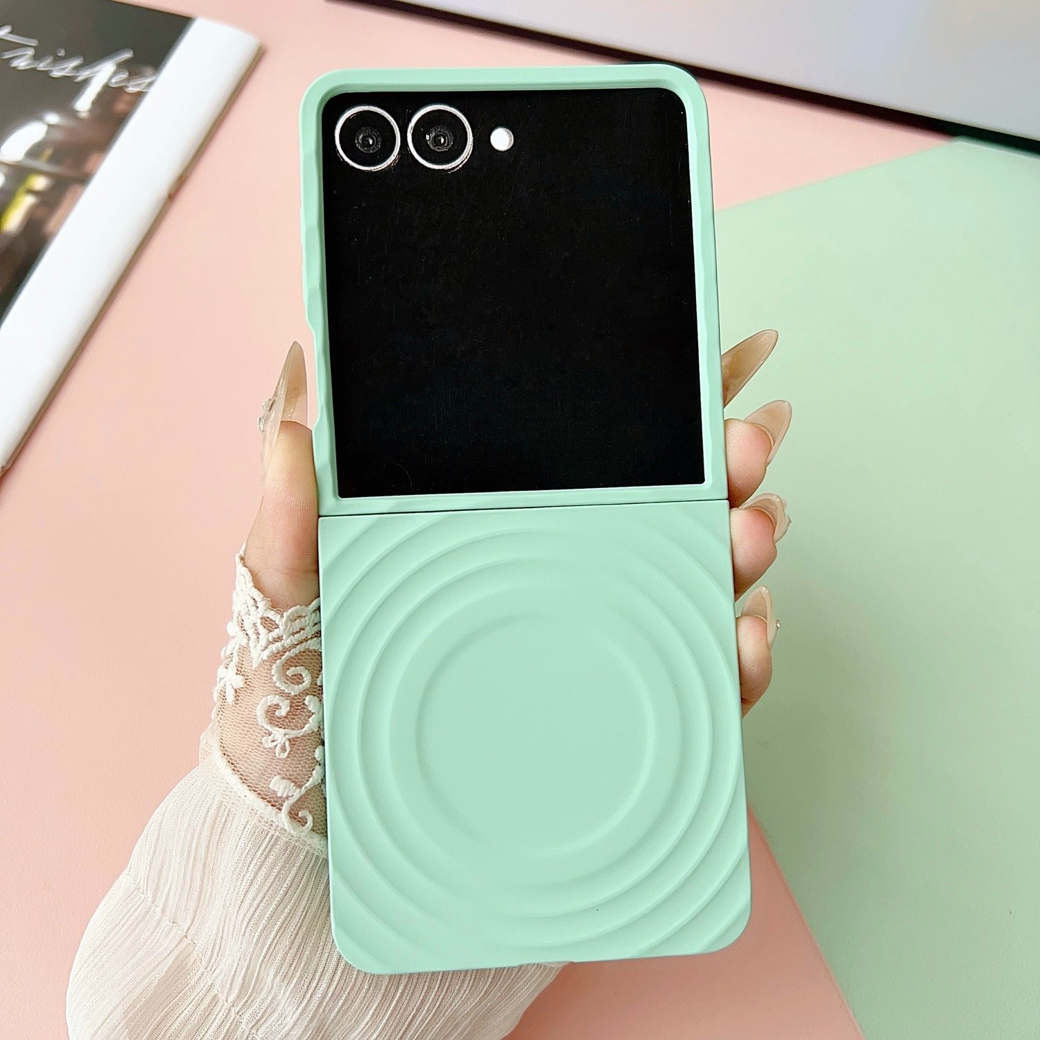 For Samsung Galaxy Z Flip 7 6 Slim Fit Mag Safe Case Shockproof Magnetic Cover