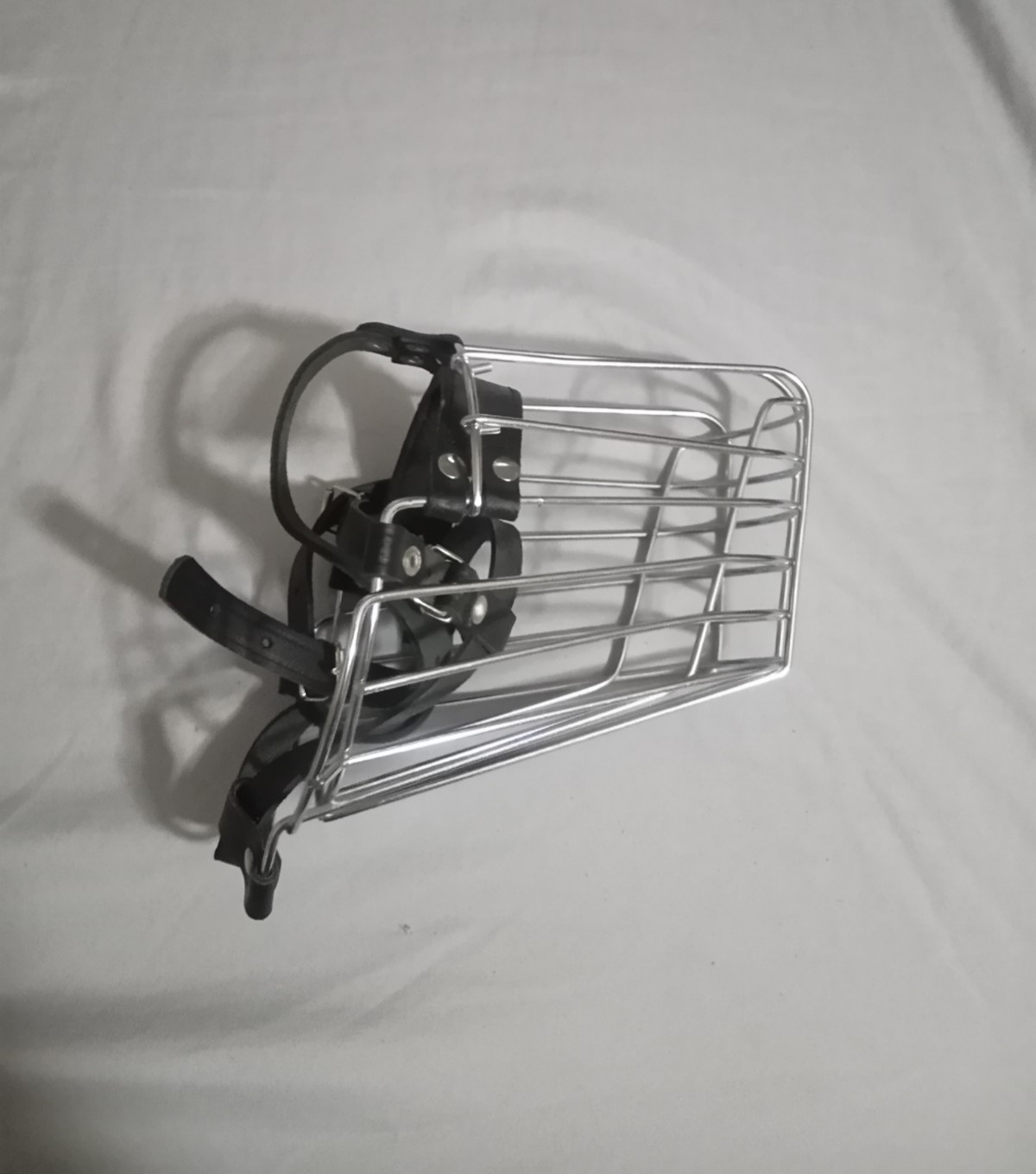 BRONZEDOG XL German Shepherd Metal Wire Muzzle for extra large dogs | Used