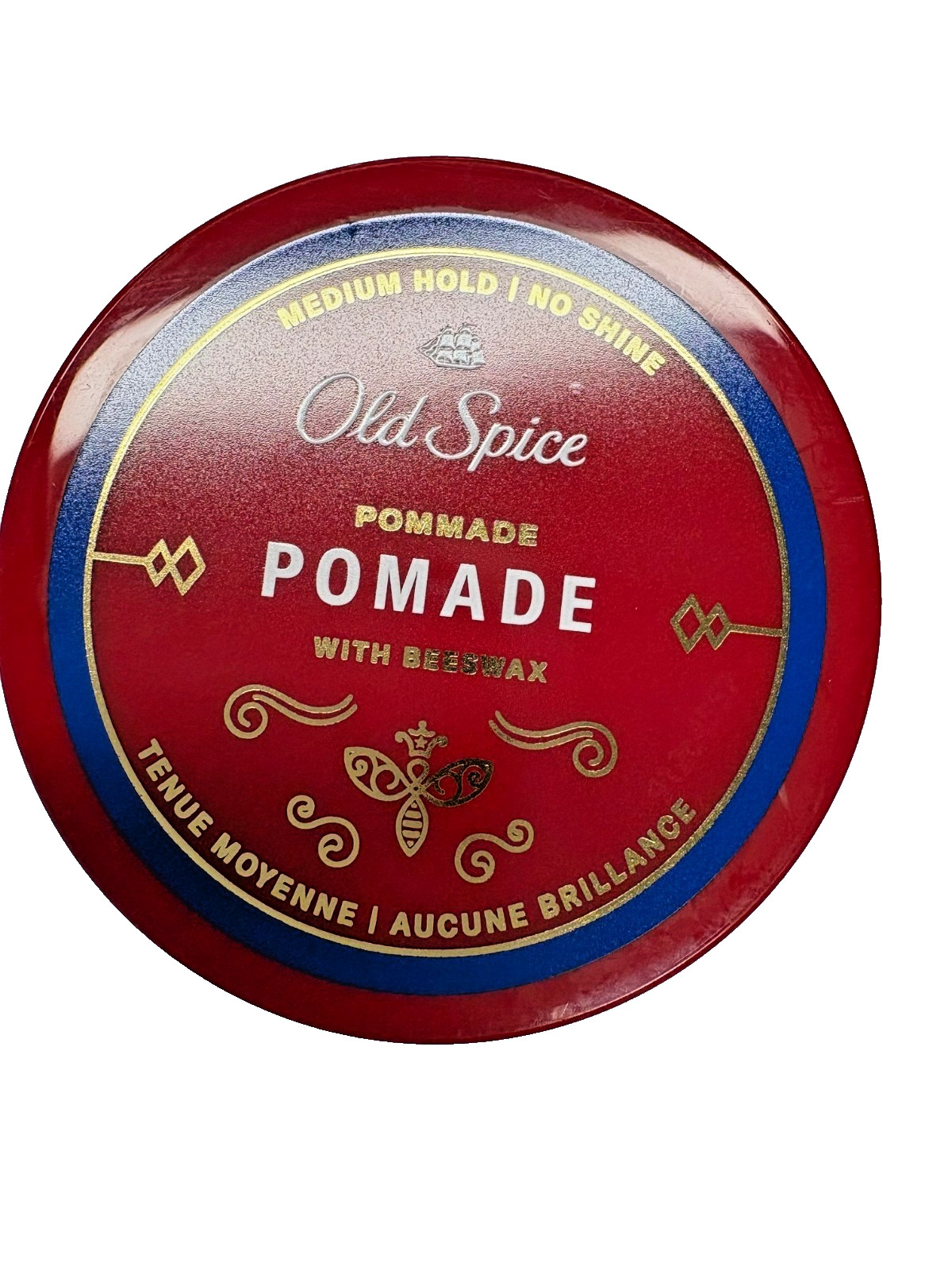 Old Spice POMADE with Beeswax, Medium Hold/No Shine, 2.22oz