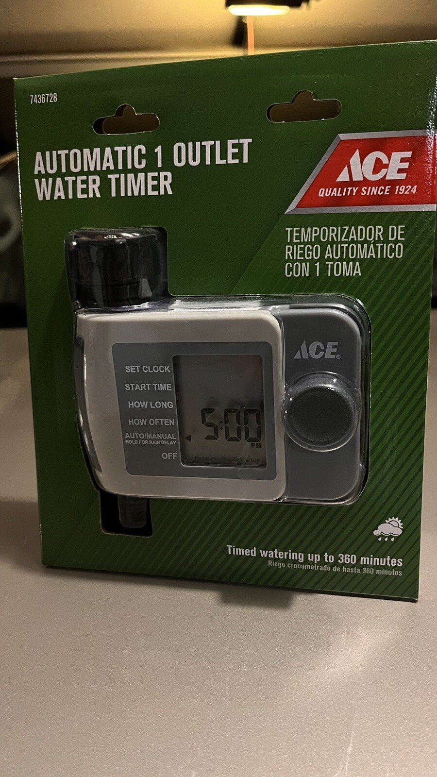 Orbit Programmable Sprinkler Timer ACE 7433048