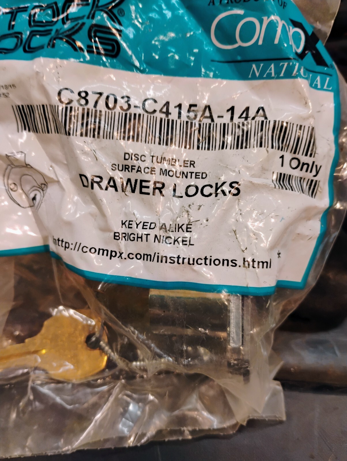 CompX national Drawer locks