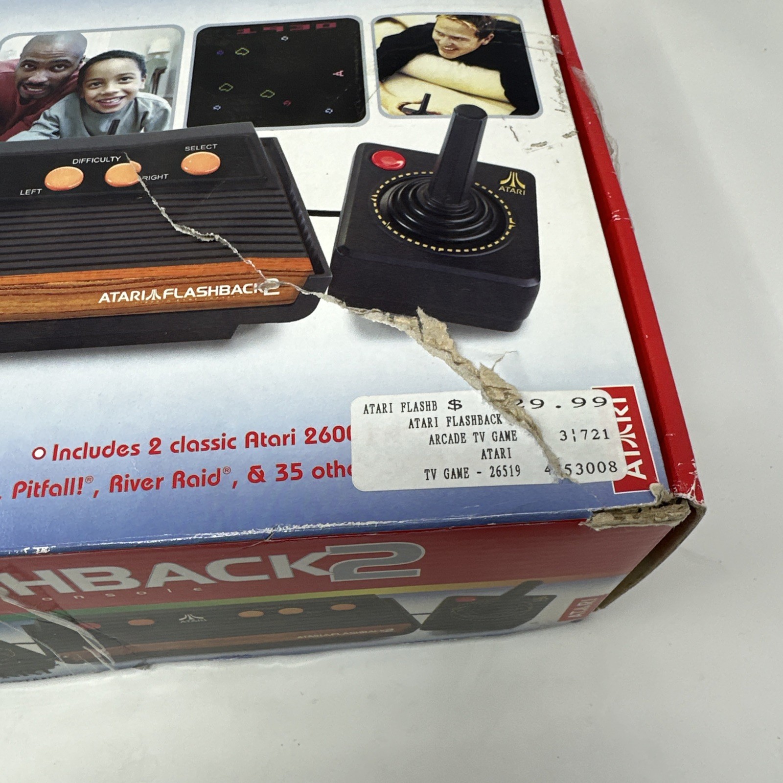 Atari Flashback 2 Arcade Games in 1 System Complete With Box (Open)