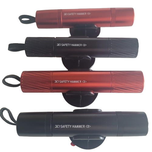 2 in 1  Car Safety Hammer Window Glass Breaker Seat Belt Emergency Escape Cutter