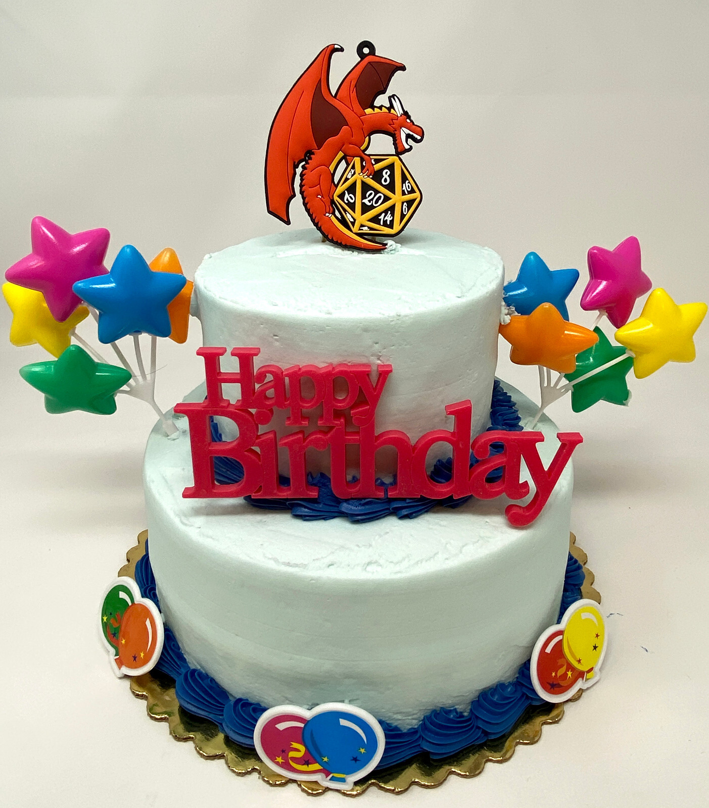 D and D ~ Dungeons and Dragons Deluxe cake topper Set ~ BRAND NEW