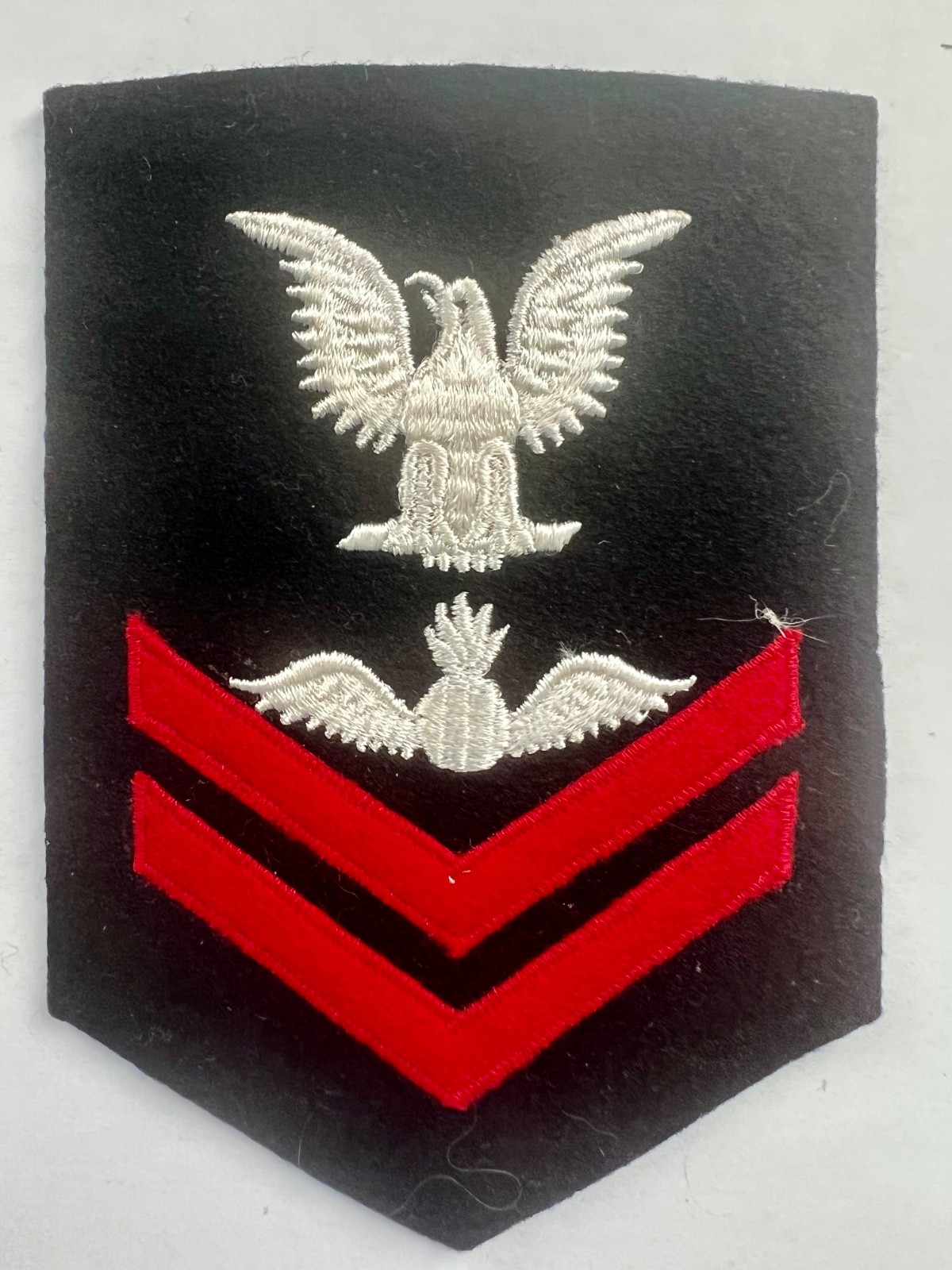WWII USN US Navy Aviation Ordananceman 2nd Class Rate Patch