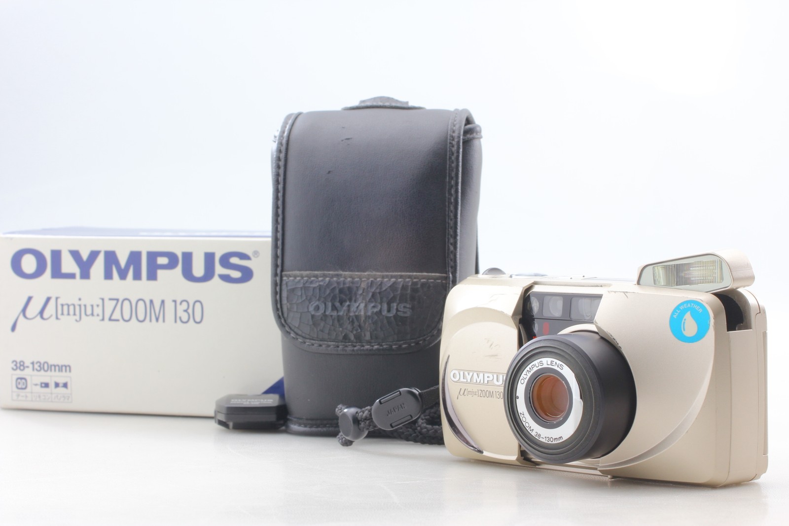 [Near MINT in Box] Olympus mju μ zoom 130 35mm Film Camera Body From JAPAN
