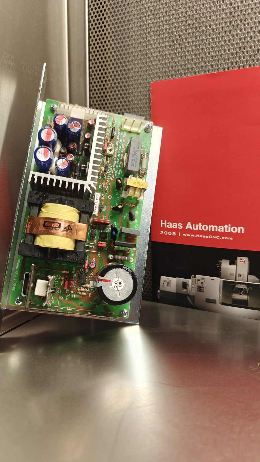 Haas CNC SKYNET SNP-9100 power supply module