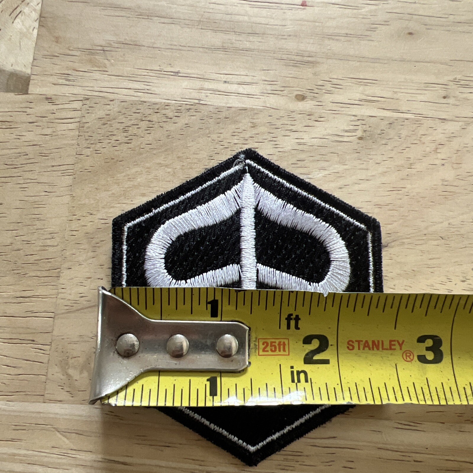 Piaggio (Vespa) Hex Patch - Embroidered - Sew On