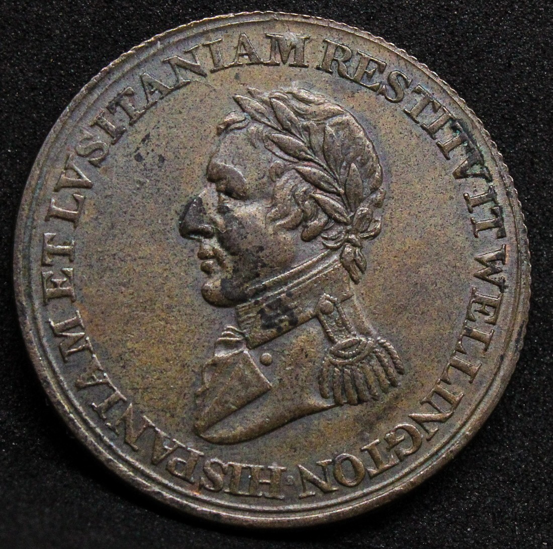 ½ Penny nd(1812) Wellington Peninsular token to Salamanca