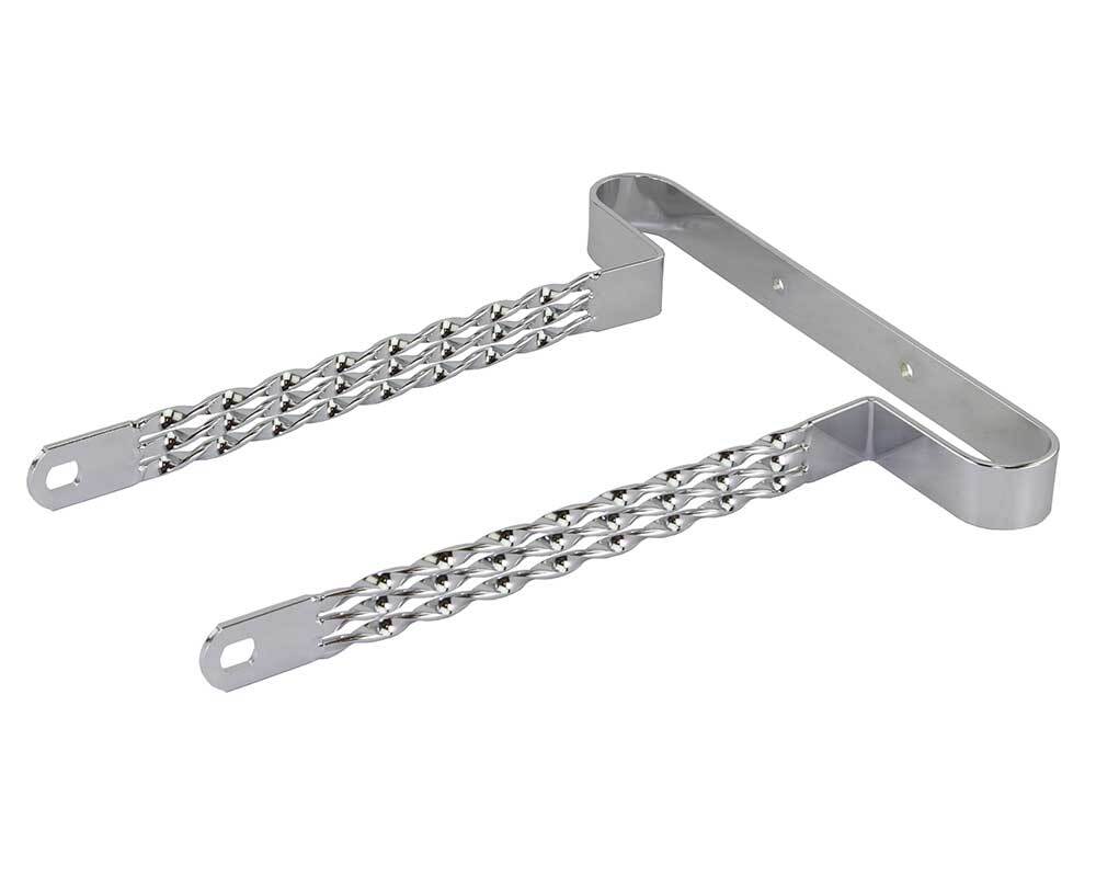 Bike 20 Lowrider Triple Flat Twisted Bumper Front/Rear Chrome.
