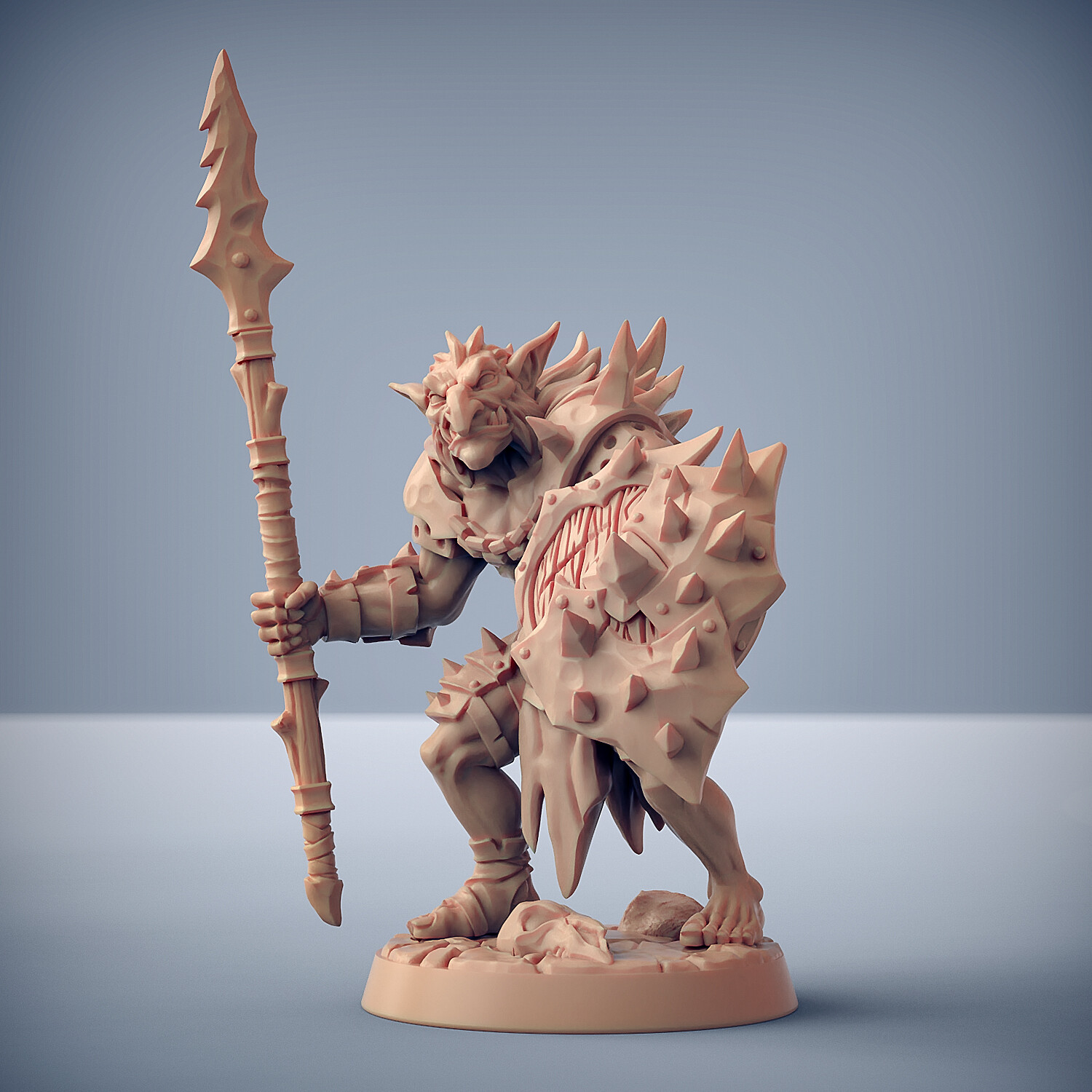 Hobgoblin Fighter Warrior Male C - Artisan Guild Dungeons and Dragons Miniature