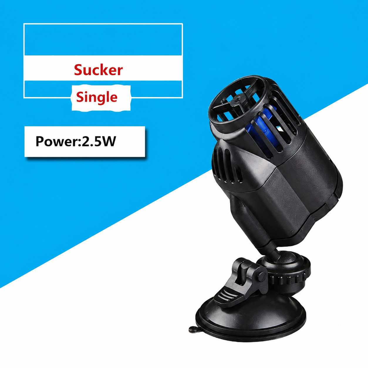 Aquarium Wave Maker Water Pump Silent Fish Tank Wavemaker Suction Cup