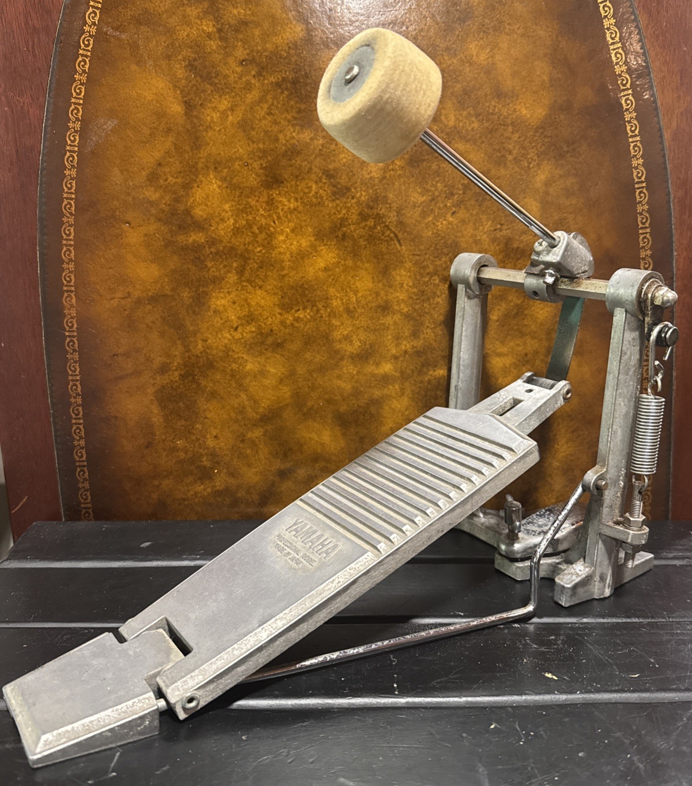 VTG Yamaha Belt Drive Professional Model Bass Drum Metal Pedal - Made In Japan