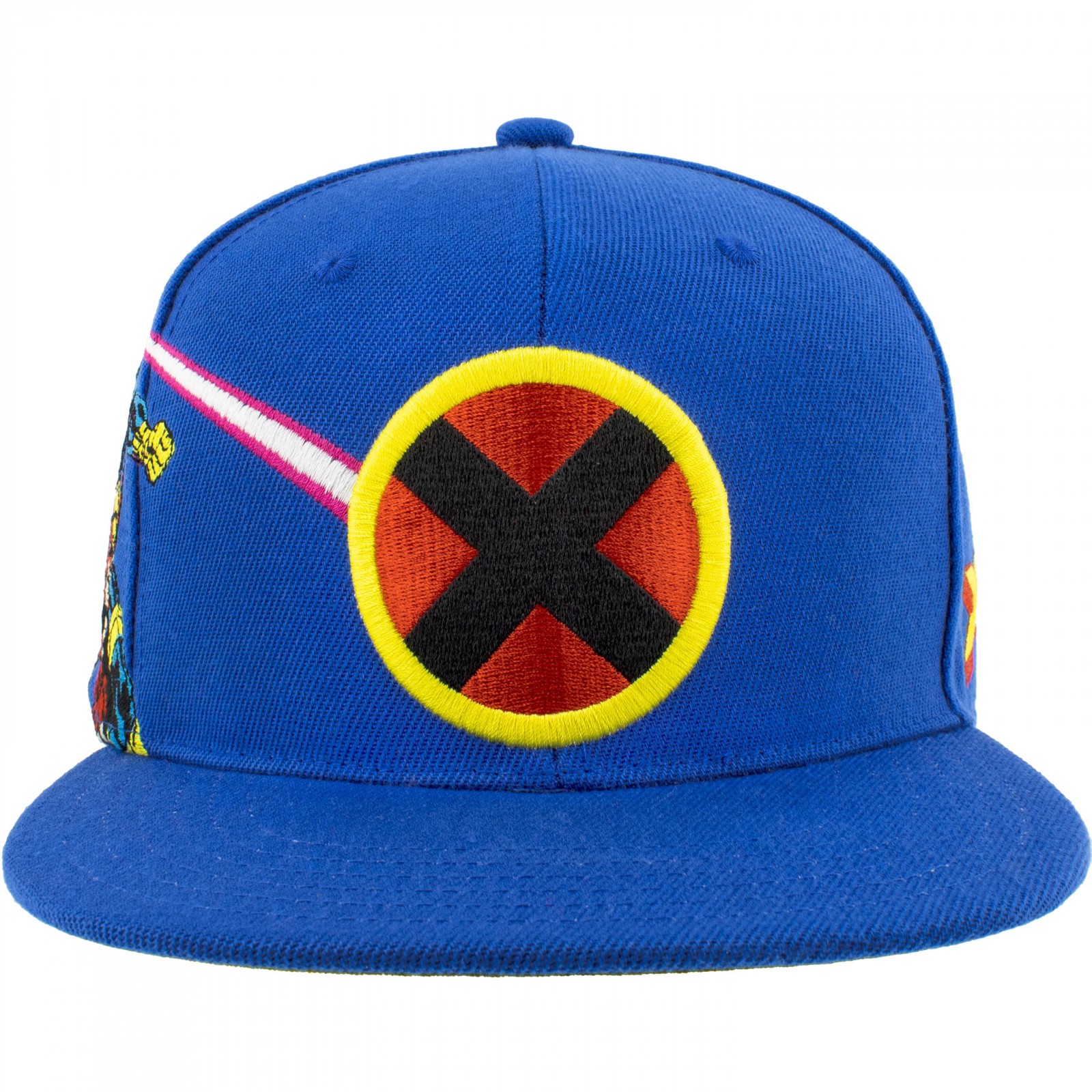 X-Men #1 Cyclops and Wolverine Snapback Hat Blue