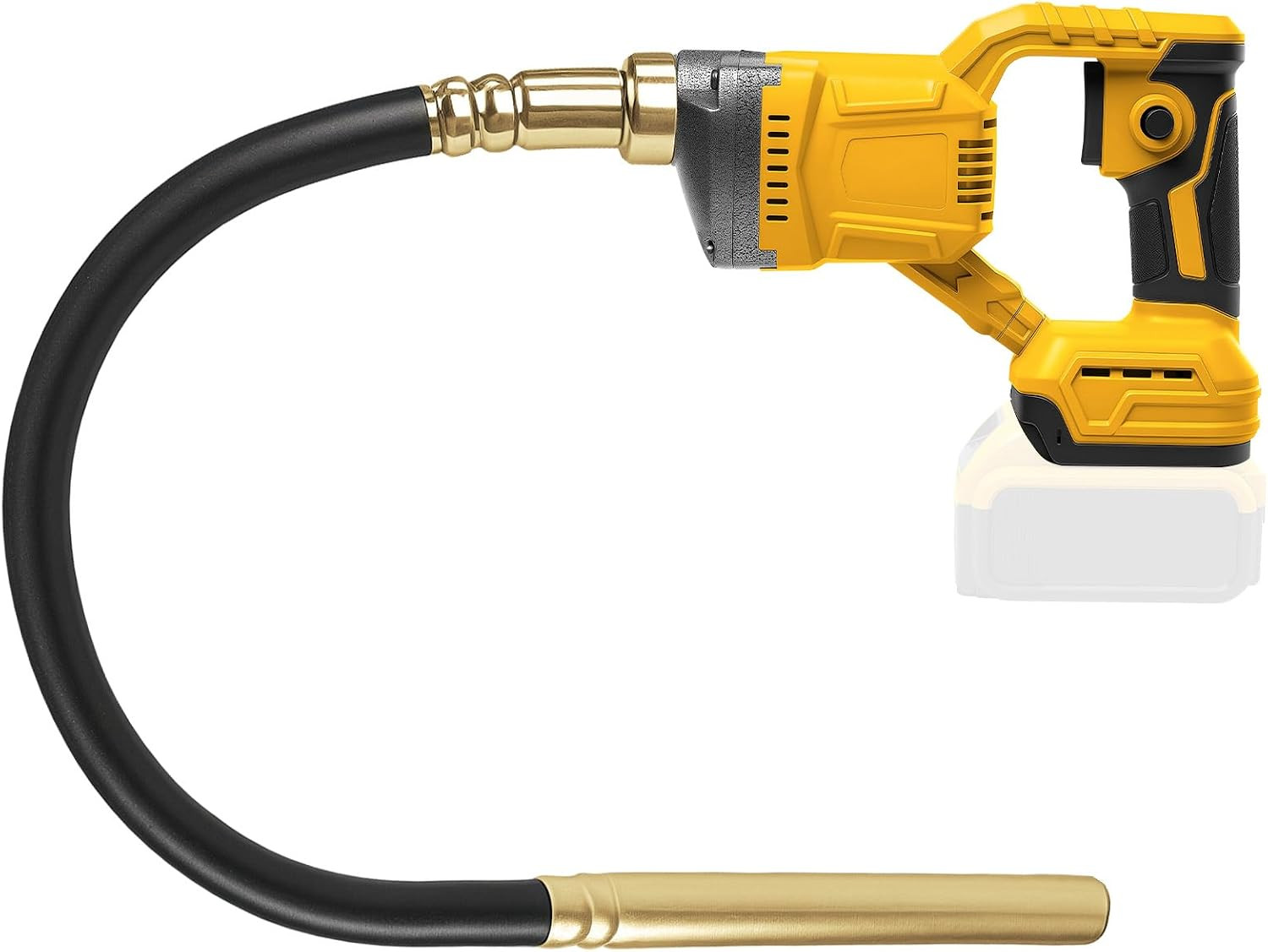 Concrete Vibrating Tool for Dewalt 20V Battery (No Battery) | Cordless Design, 6