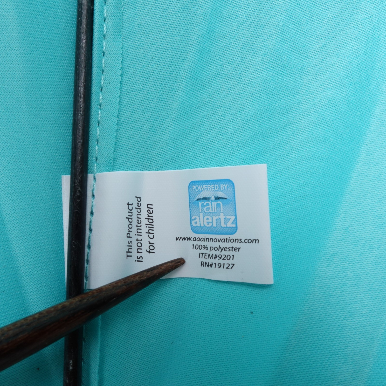 Rare Tiffany & Co 40” Umbrella Long Black Plastic Handle Fully Automatic Staff