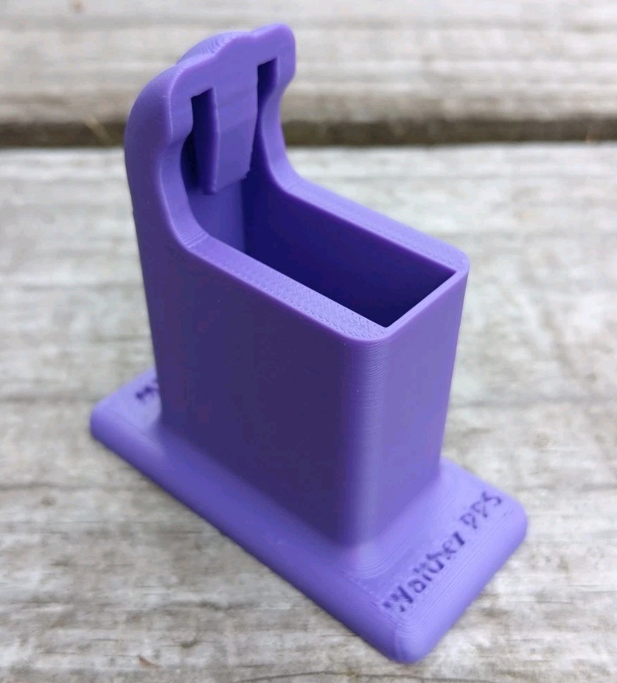 Walther PPS .40 S&W 40 Cal Speed Loader / Finger Saver - Purple