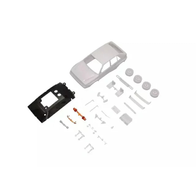 Kyosho Lancia Delta No.4 1992 White Body Set Unpainted AWD Wheels MZN237