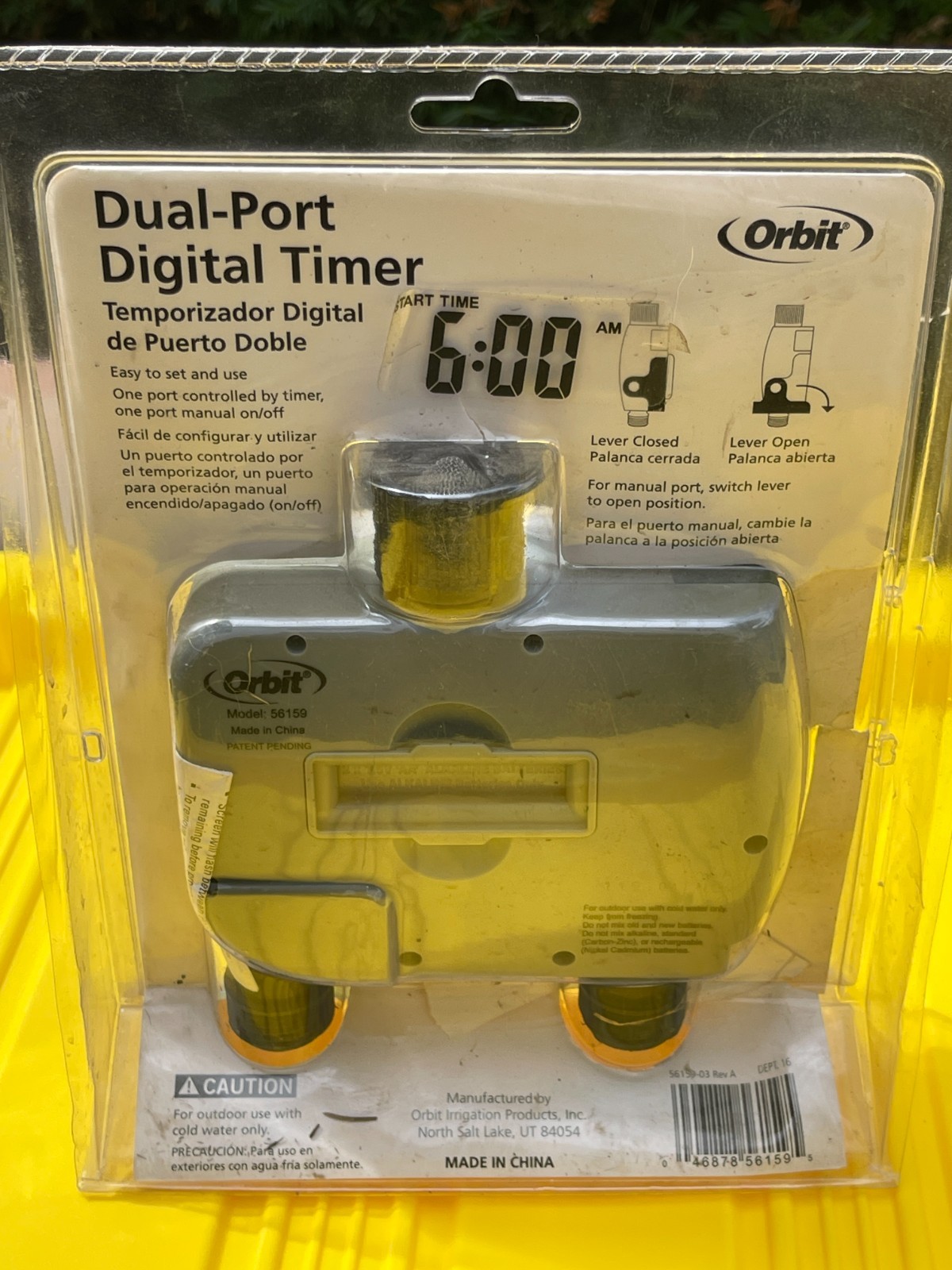 Orbit Dual-Port Digital Timer Model 56159-03