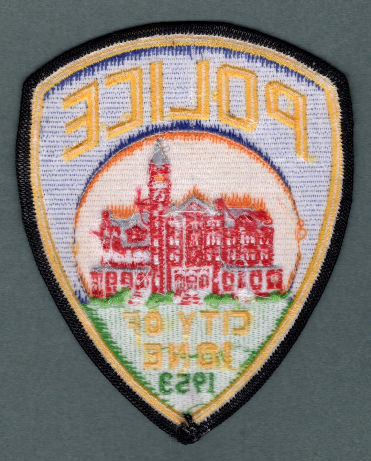 Ione California Police Patch *1953*