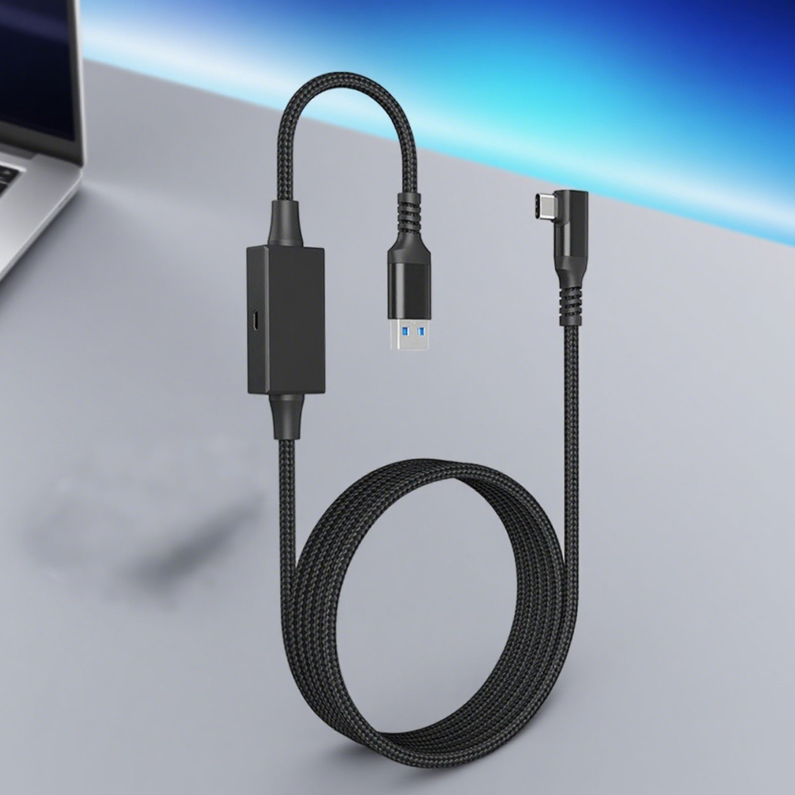 Oculus Link Cable with Charging [16ft] for Meta Quest 3 Quest 2/Pro, Pico 4