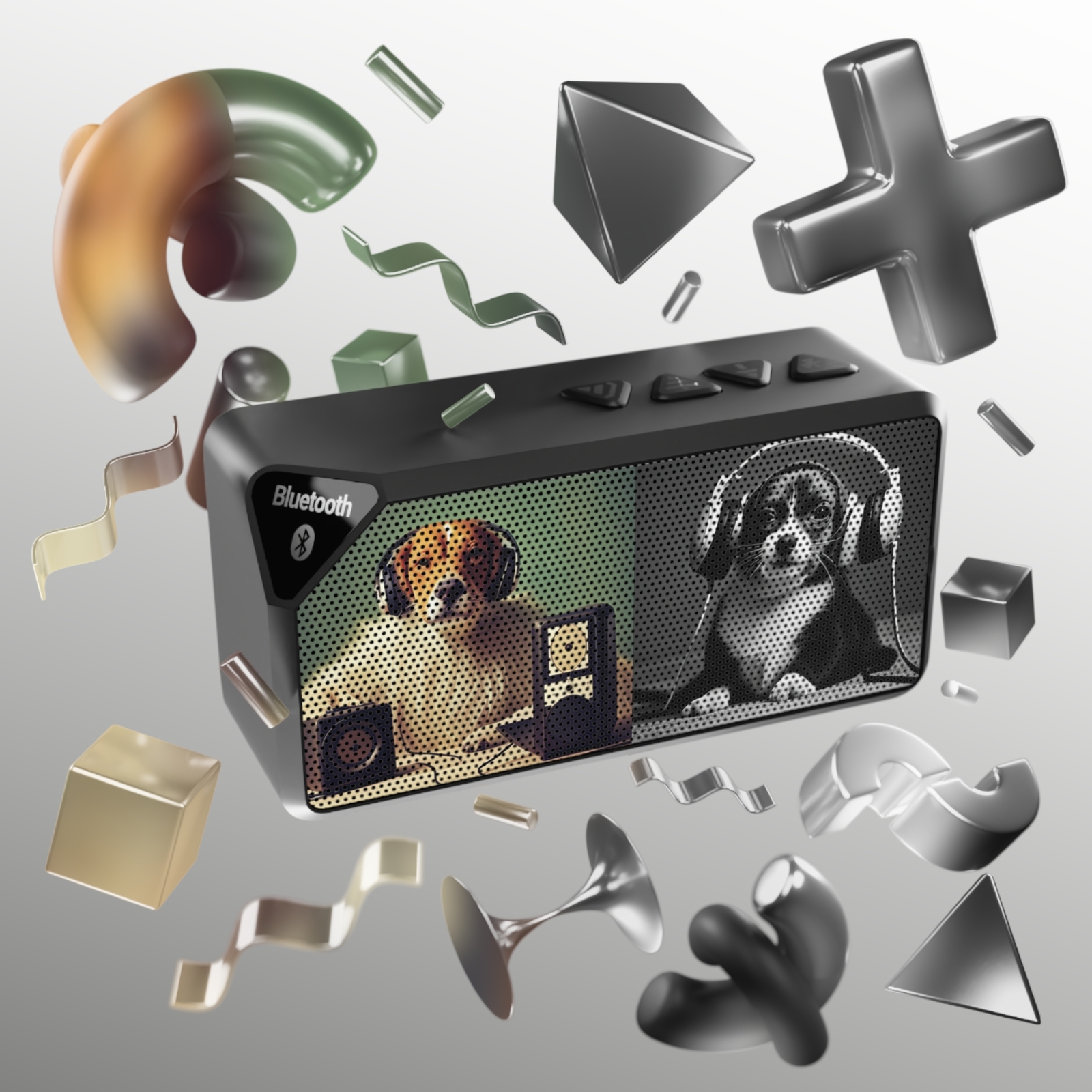 Jabba Bluetooth dog design Speaker