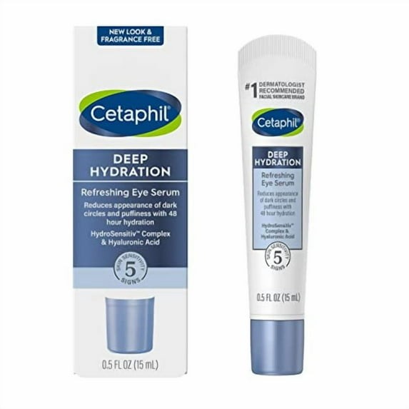BUY 3 GET 1 FREE (Add 4) Cetaphil Deep Hydration Refreshing Eye Serum 0.5oz
