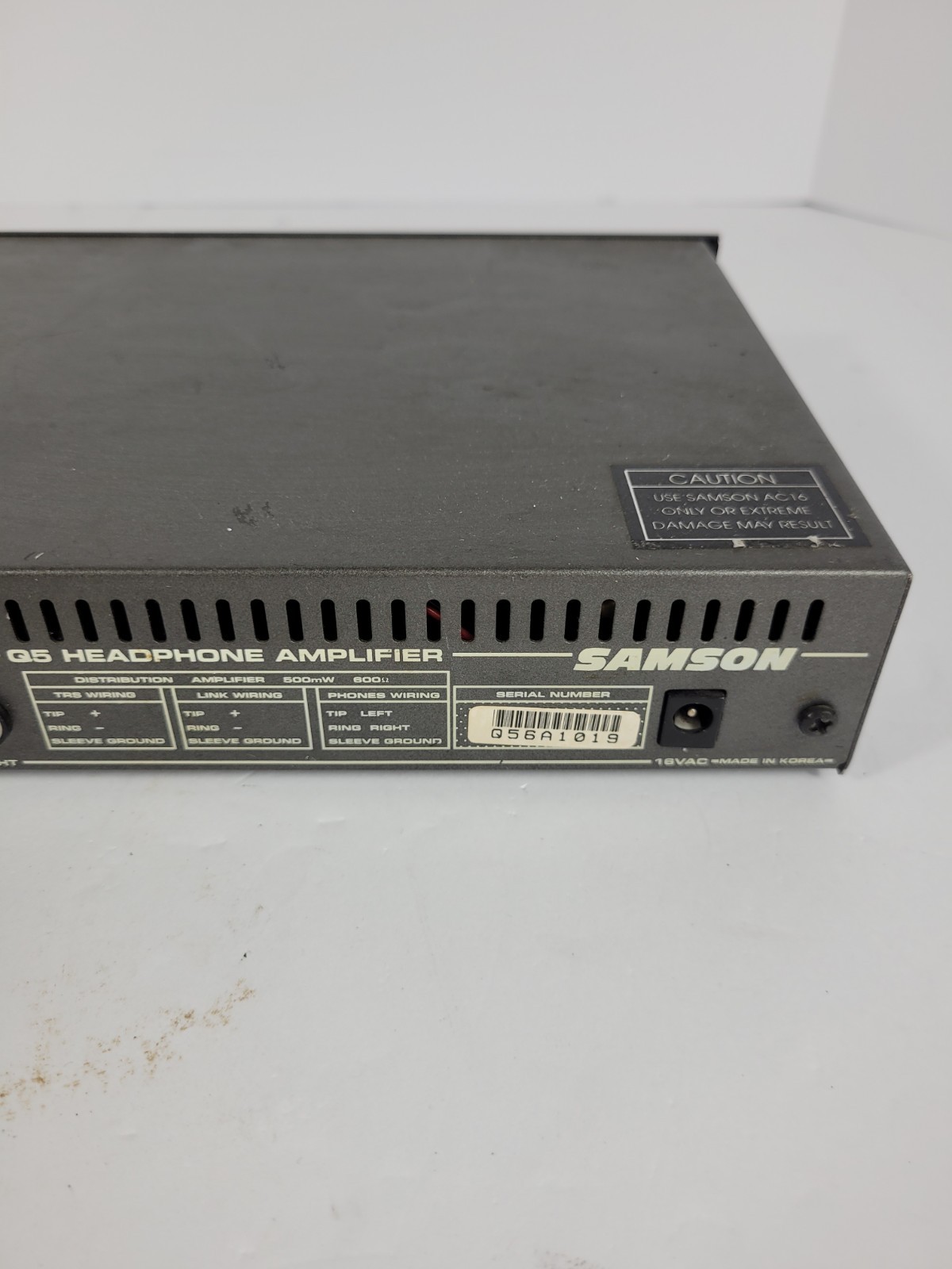 Samson Q5, 5 Channel Headphone Amplifier ONLY Ships Free
