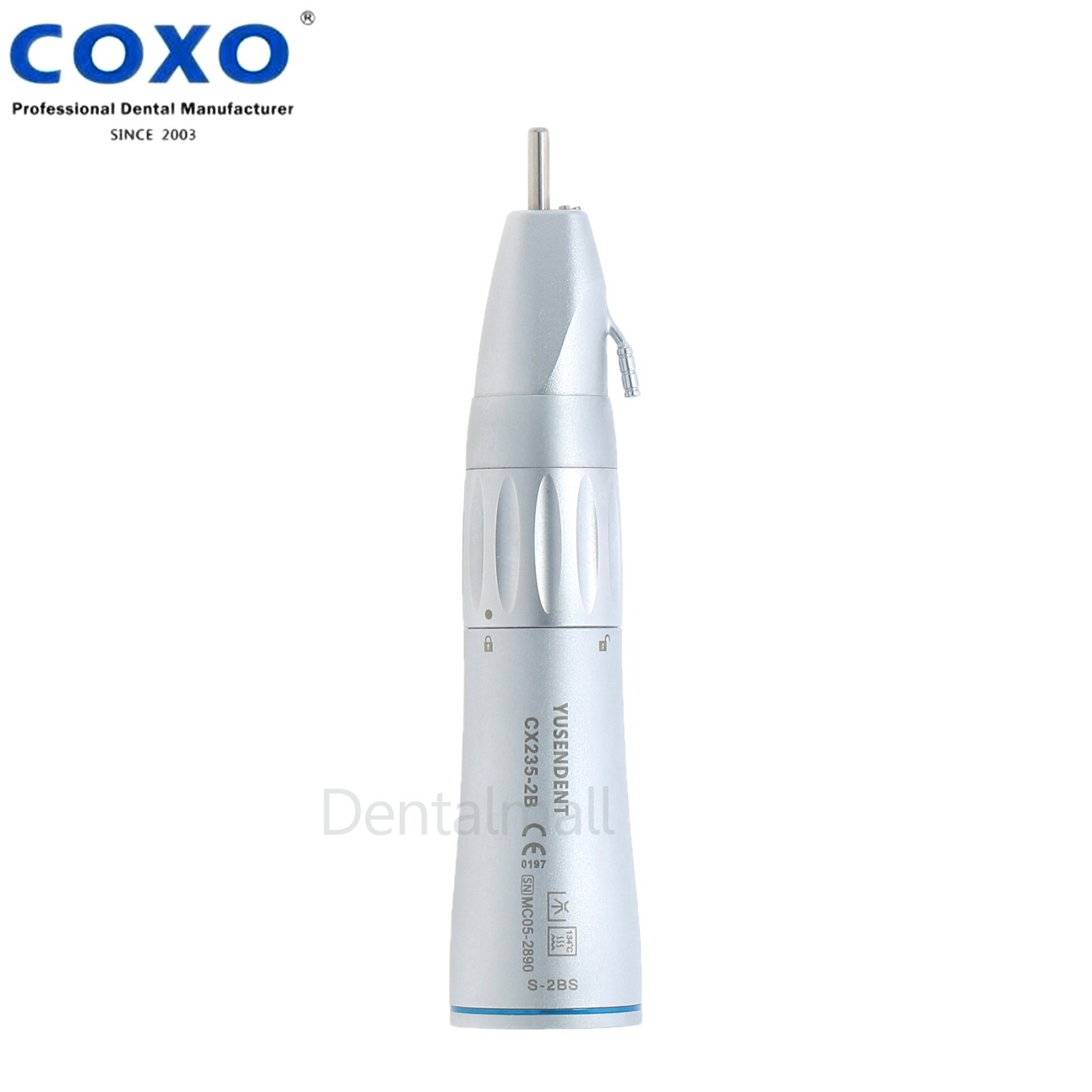 COXO Dental 1:1 Surgical Straight Nose Cone Handpiece External Irrigation 2BS
