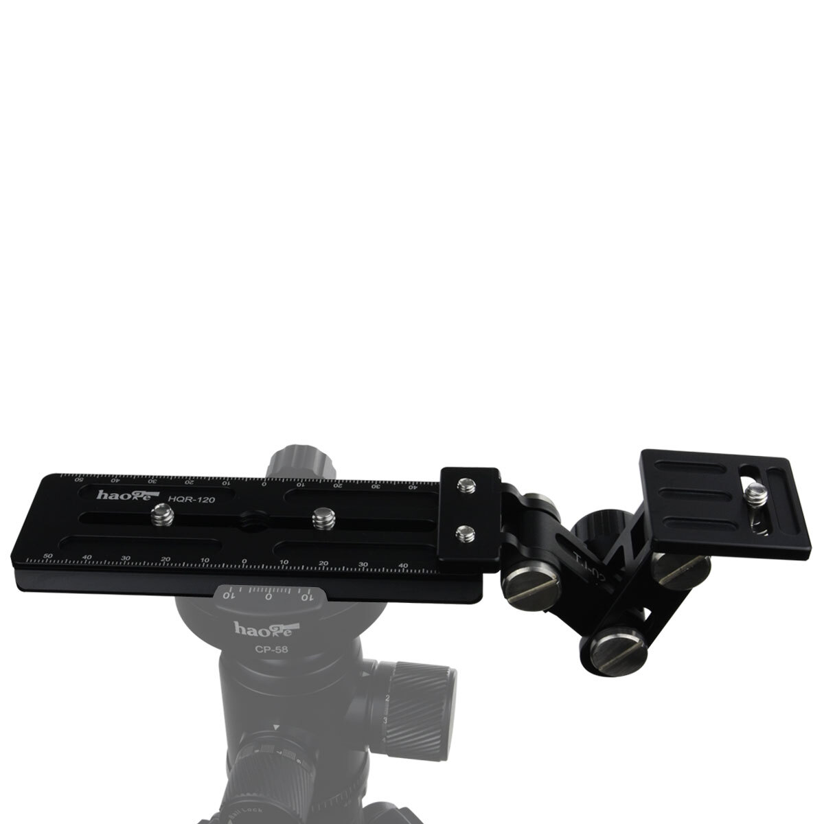 120mm Long Rail QR Plate + Telephoto Zoom Lens Holder Support Bracket for Tripod