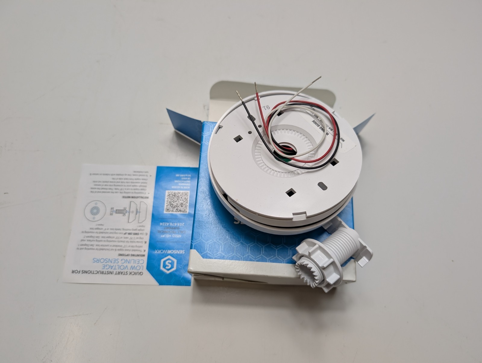 SENSORWORX SWX-222-1 Low Voltage Ceiling Mount Occupancy Sensor