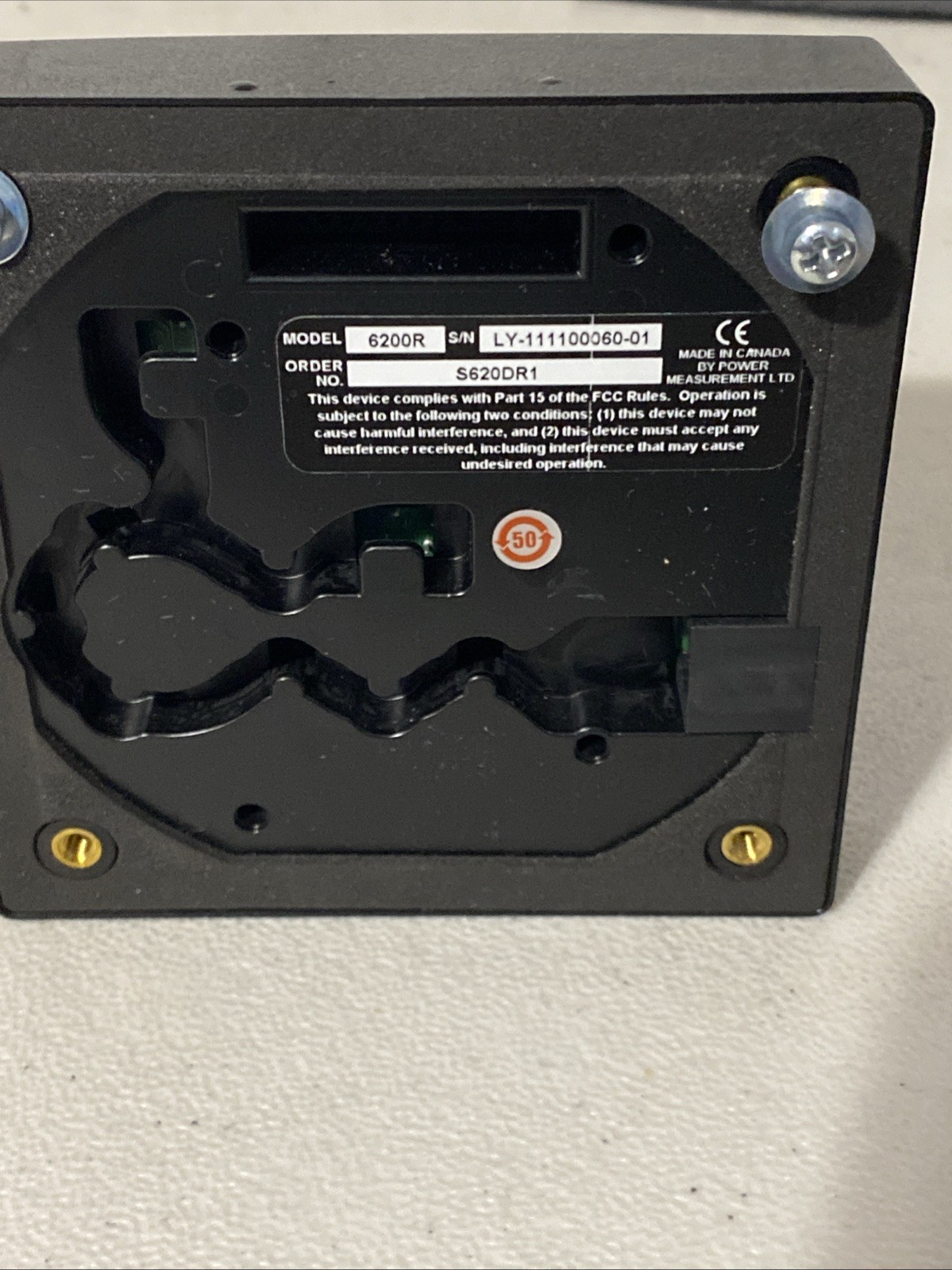 SQUARE D 6200R POWERLOGIC DIGITAL PANEL MODULE