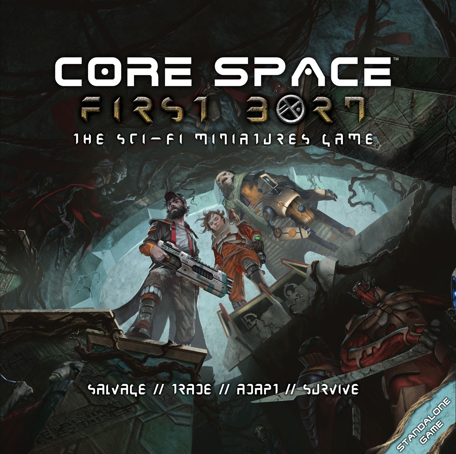 Battle Systems - Core Space First Born - Sci-Fi Miniatures Board Game Medium